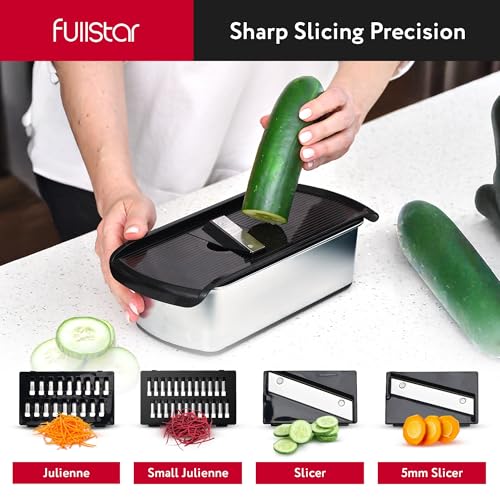 Fullstar Pro Core - Gemüseschneider & Mandoline Gemüsehobel - 14 Klingen – Ansicht 4