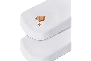 Waterproof Bassinet Protector Sheets - Soft and Breathable Bassinet Mattress Covers for...