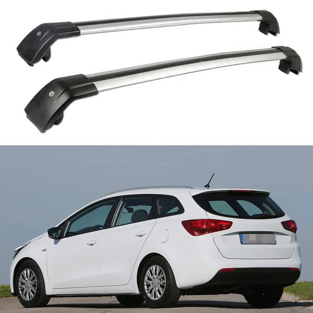 SSYYKJC Car Roof Rack for Kia Ceed Sportswagon SW Estate 2012-2018, Safe and Durable Roof Rack Cross Bars Universal Car Roof Racks