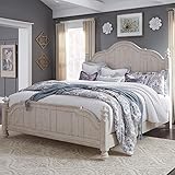 Liberty Furniture Industries Farmhouse Reimagined Queen Four Poster Bed, White