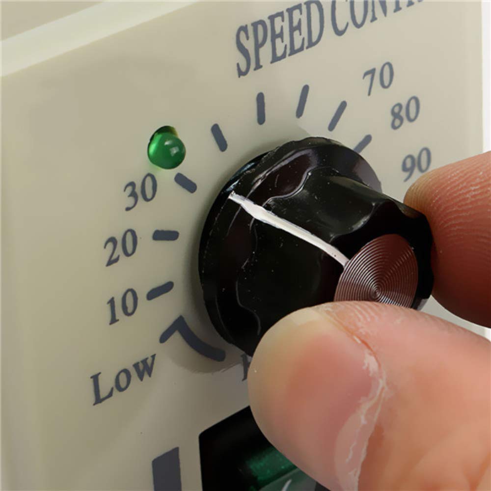 DollaTek AC220V 24V-90V Motor Controlador de Velocidad Interruptor Regulador eléctrico para imán Permanente 400W DC-51
