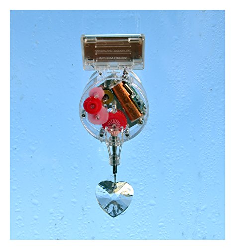Rainbowmaker Coeur Kikkerland cristal swarovski attrape-soleil pour fenêtre