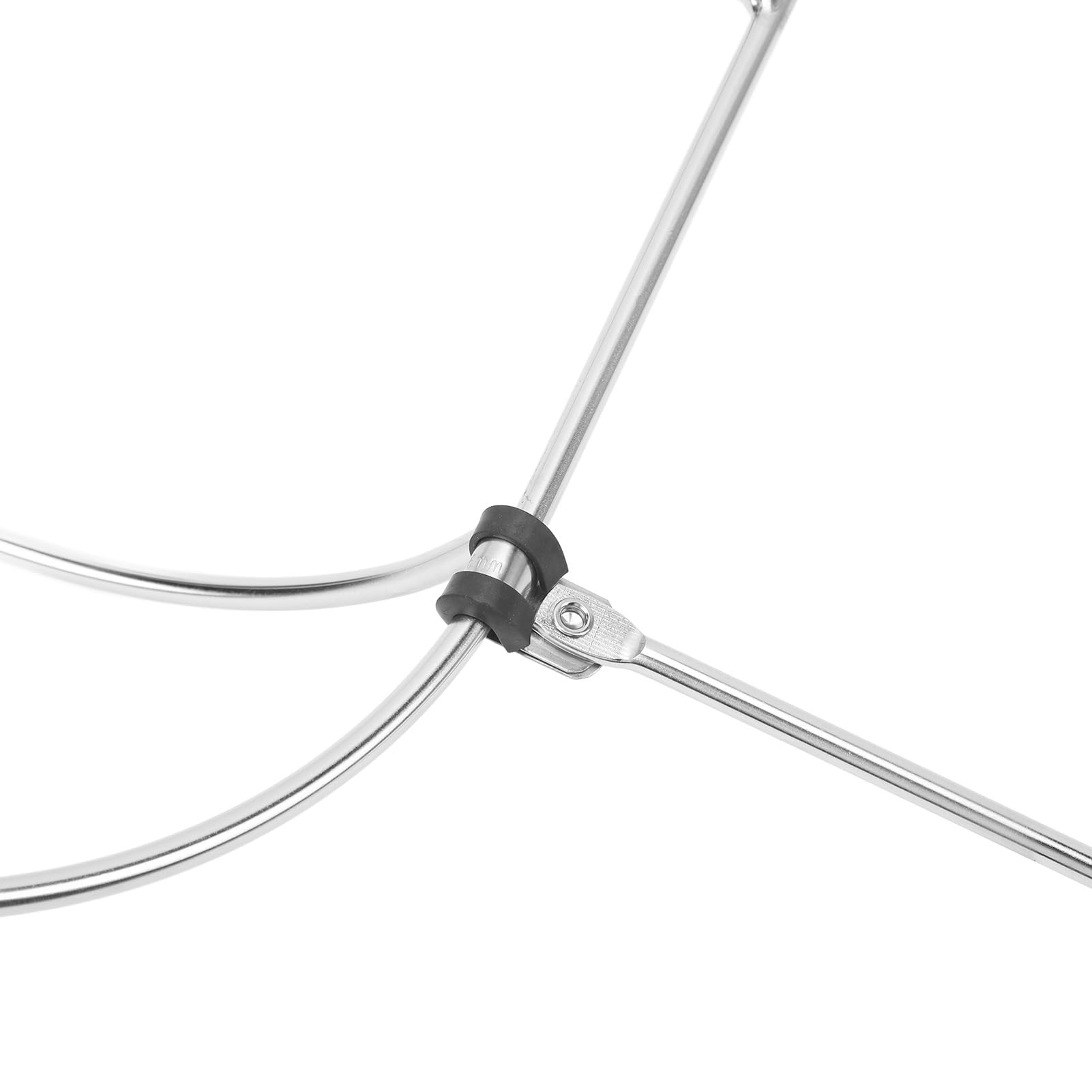 Support de Garde-boue Double en Acier Inoxydable 304 Antirouille pour Garde-boue de Bateau, Support de Garde-boue Double en Acier Inoxydable, Support de Garde-boue de Bateau pour Ailes de Yacht Marin