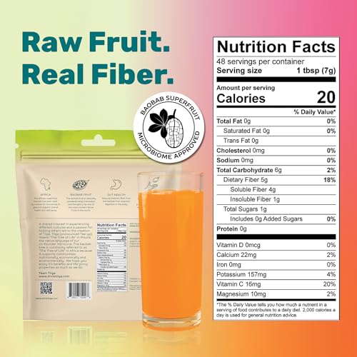 Tiiga Plant-Based Energy Drink - Natural Stamina Boost, Vegan Formula with Baobab Superfruit and Prebiotics, Gluten-Free, Low Sugar - Enhance Focus & Gut Health - Image 5