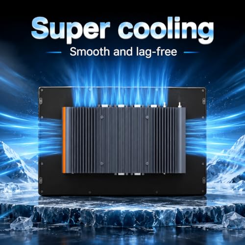 Image of Yeyoo 21.5 inch Fanless Industrial Panel PC, All-in-One Touch Screen Computer, Intel 7-12th 8-16 Ram 128-512 SSD, IP65 Waterproof, Win11, Rich I /O (HD, LAN, COM),VESA /Embedded Mount (21.5 inch /7100u /8+128)