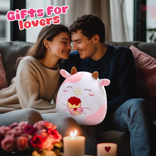 Image of Plush Pillow Stuffed Animals Toys Birthday Cute Soft Flower Gift Graduation