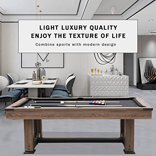 NOALED DREI-in-Eins-Multifunktions-Tischtennistisch, Billardtisch, Esstisch 8 Fuß 2,4 m Indoor-Freizeitprodukte, Büro- und Familienfreizeit, Blau, Gre – Bild 8