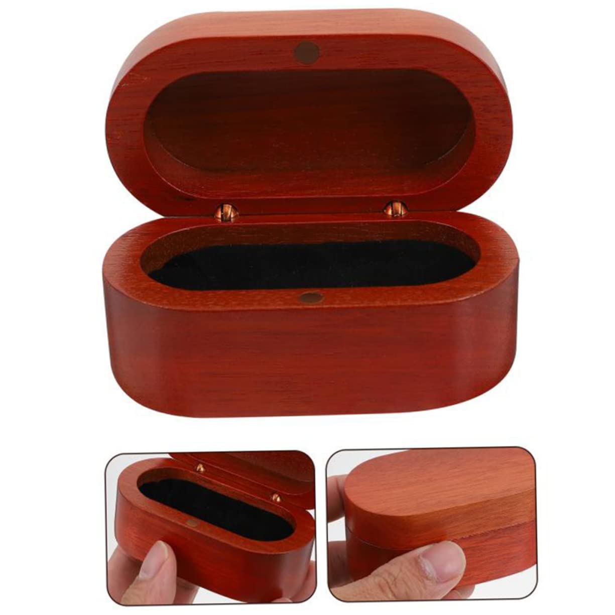 ibasenice 3 Zestawy Gitara Pick Do Przechowywania Pojemnik Na Plektron Kostki Do Gitary Uchwyt Na Gitarę Z Futerałem Do Przechowywania Drewniana Gitara Plektron Do Przechowywania