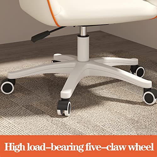 Chaise de bureau confortable avec roulettes et cuir moderne - 7