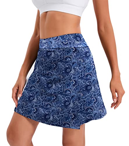 Image of Oyamiki Women's Active Athletic Skort Lightweight Tennis Skirt Perfect for Running Training Sports Golf