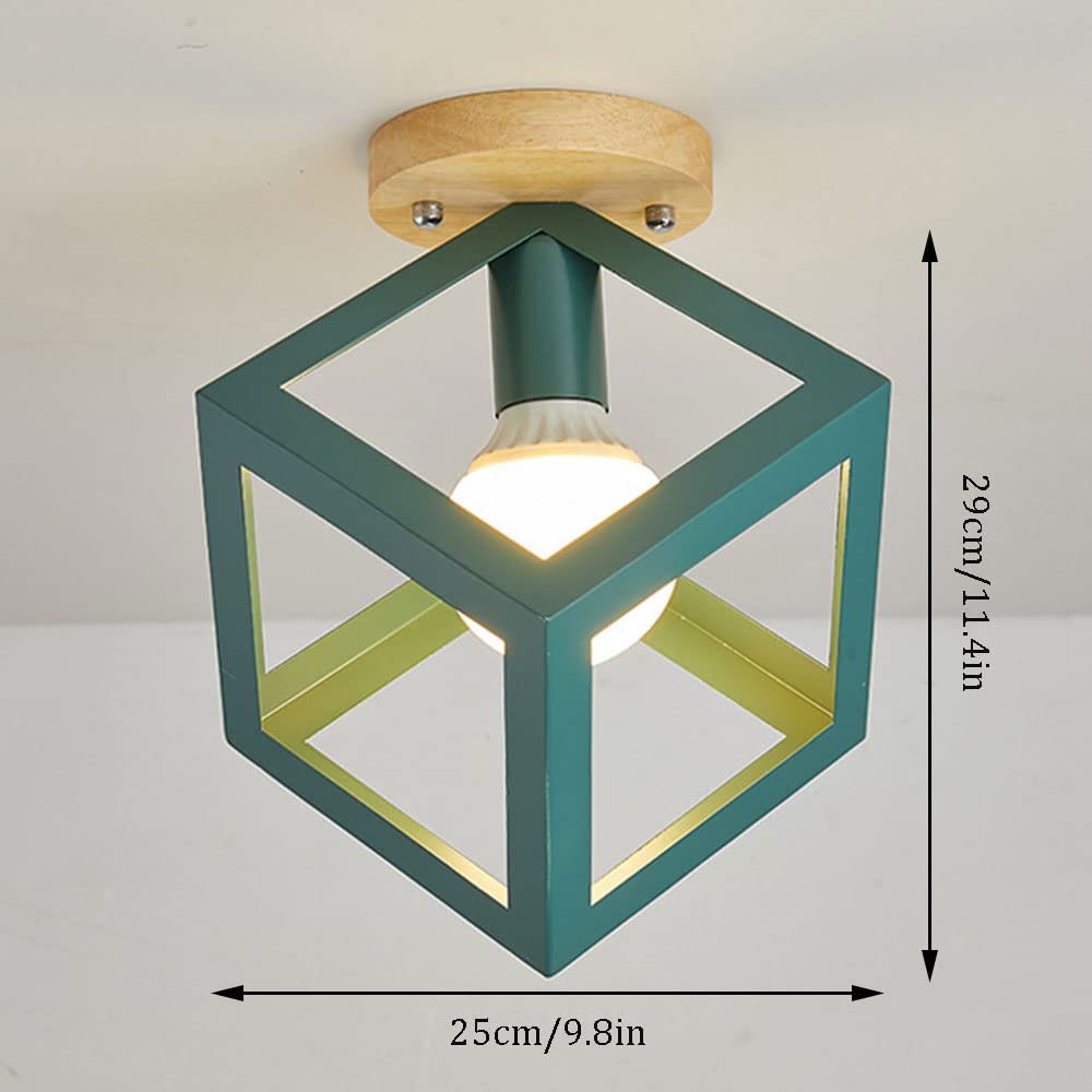 Giapponese Vicino A Plafoniere Lampada da Soffitto Semi Incasso Moderna Luce da Incasso per Interni Apparecchio di Illuminazione A Soffitto A Sospensione per Camera da Letto, Ingresso,