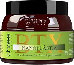 BTX Nanoplastia Capilar Sem Formol Orgânico Realinhamento Natural dos Cabelos (500g)