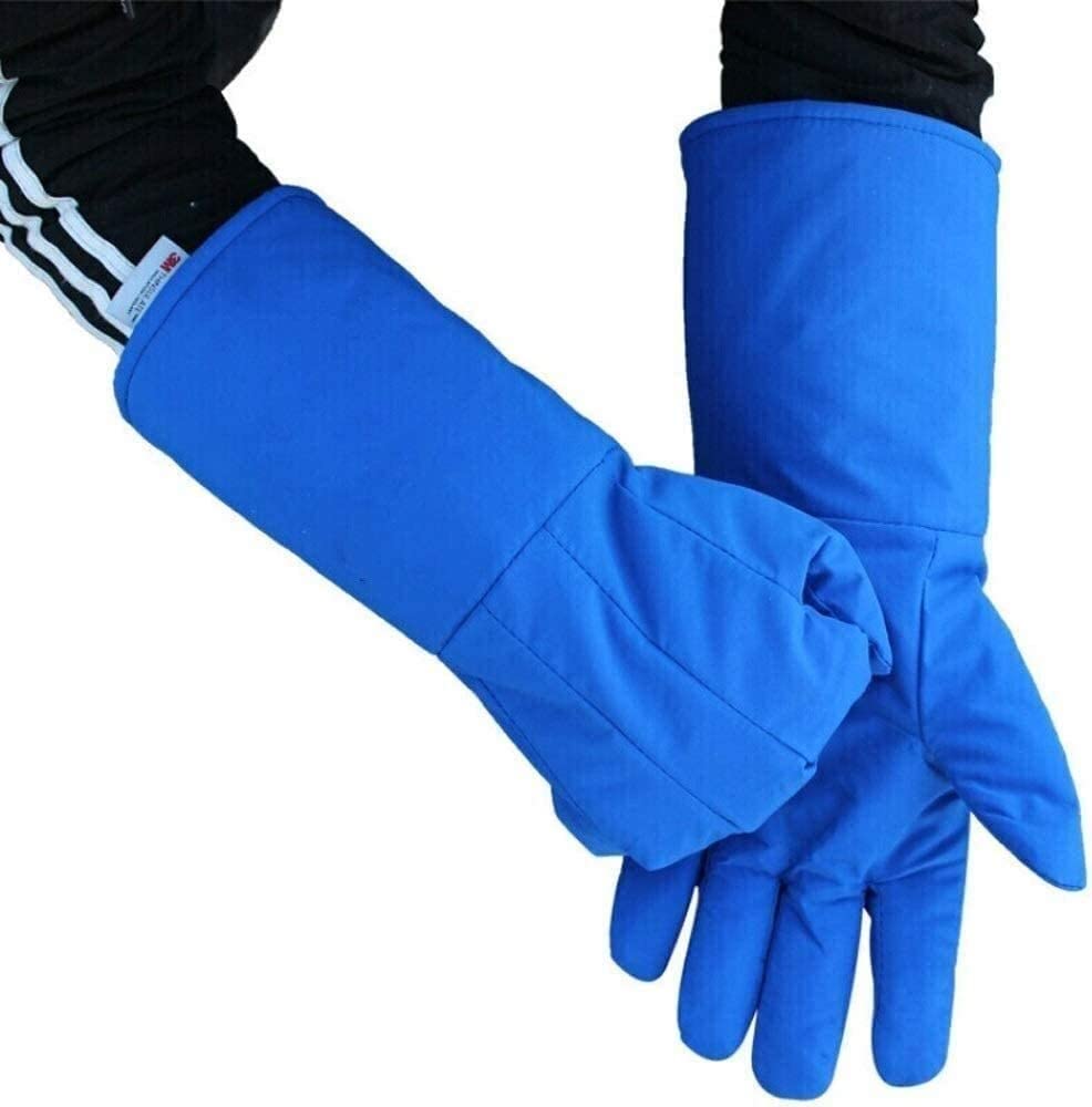 Guanti da Lavoro, Guanti antigelo Resistenti alle Basse Temperature Guanti Invernali da Lavoro for Celle frigorifere Lunghezza 38 cm