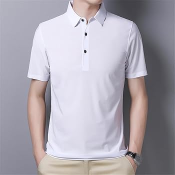 72360　EVERYDAY I LIKE　COTTON POLOSHIRT Amazon.com: Men's Polo Shirt, Solid Cotton Thin Short Sleeve