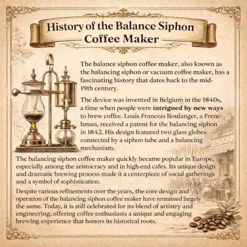 Nispira Belgium Balance Syphon Coffee Maker