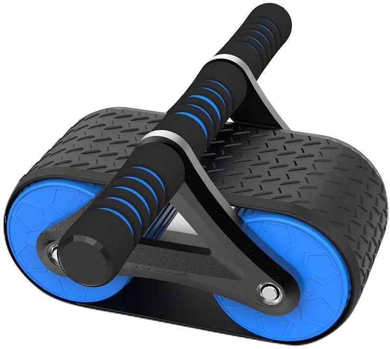 Ab Roller Wheel, Abs Workout Equipment for Abdominal Exercise - Auto Rebound, Roller Wheel Kit for Core Workout and Strength Training - Home Gym Accessories for Men & Women