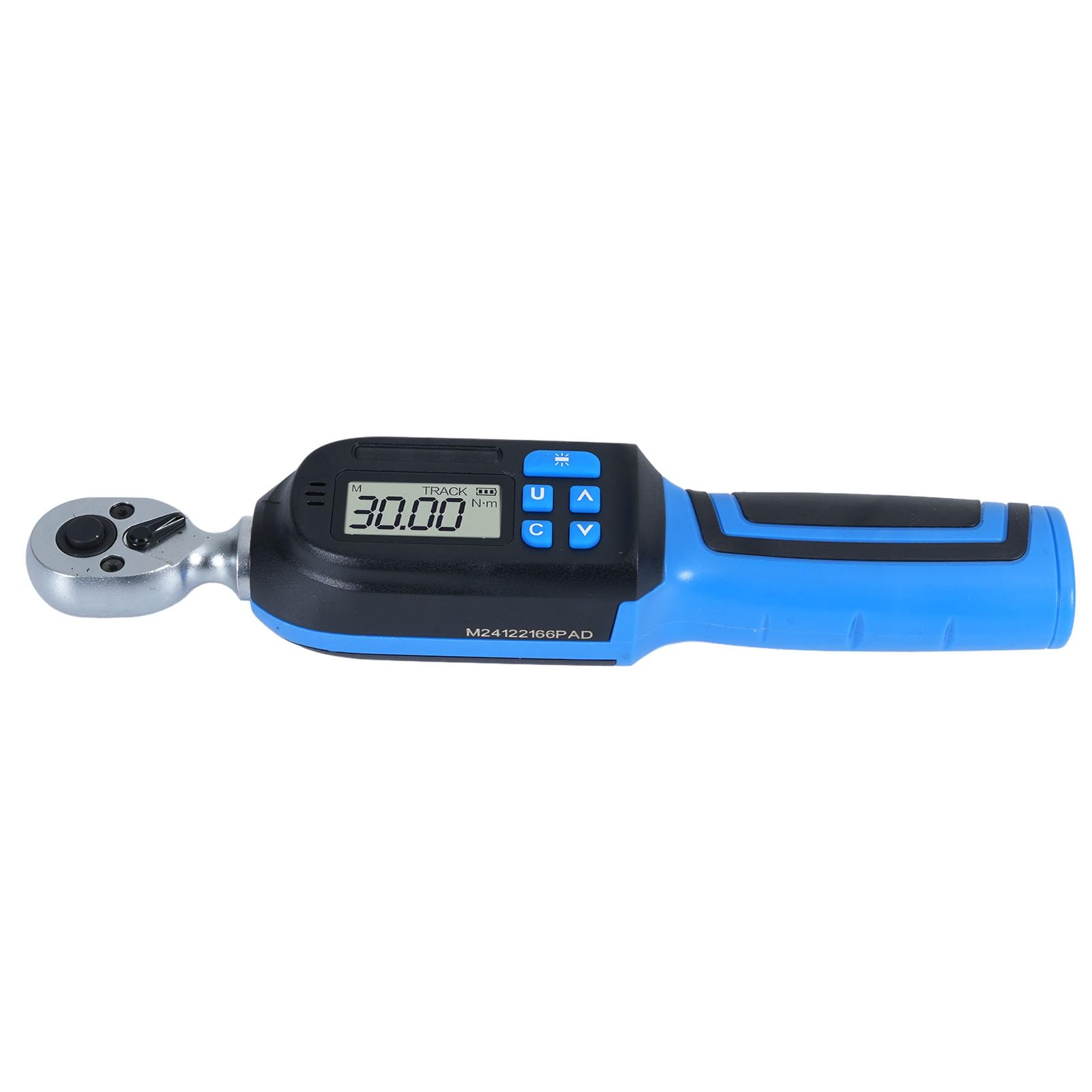 RiToEasysports Chiave di Torsione Digitale da 1/4 Pollici Chiave di Torsione Elettronica da 1,5 a 30 N·m con Cicalino di Memorizzazione Dati Traccia Picco LCD LED per Riparazione Auto Moto