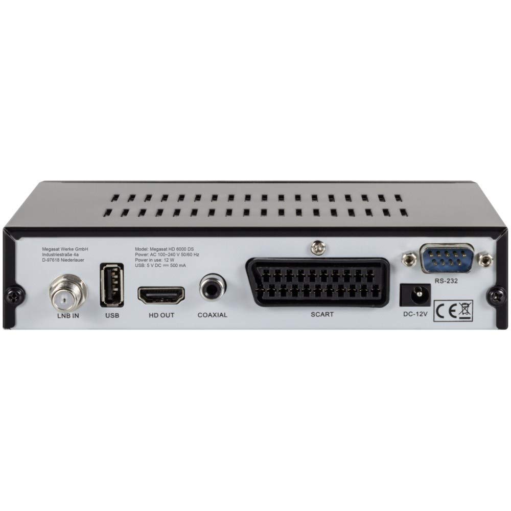 Megasat 9101628 HD 6000 Camping SAT-Anlage mit Receiver