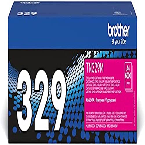 Brother TN-329M cartouche magenta pour donner de l'éclat à vos rapports et présentations