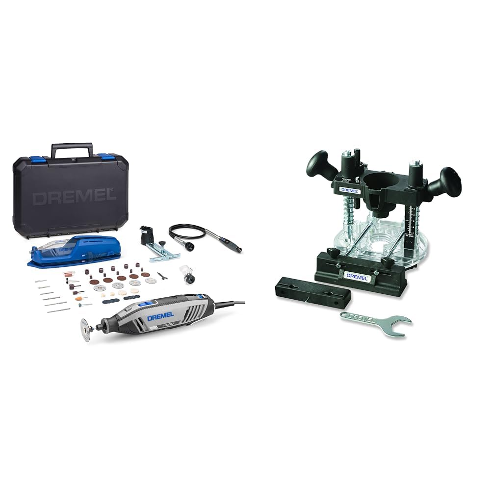 Dremel 4250, outil rotatif multifonction, 175W, vitesse variable, défonceuse plongeante