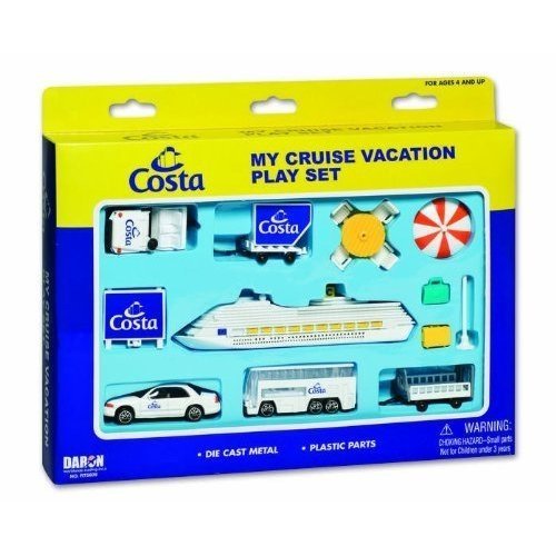 Daron RT5609 Costa Cruise Lines Vacation Play Set | Amazon price
