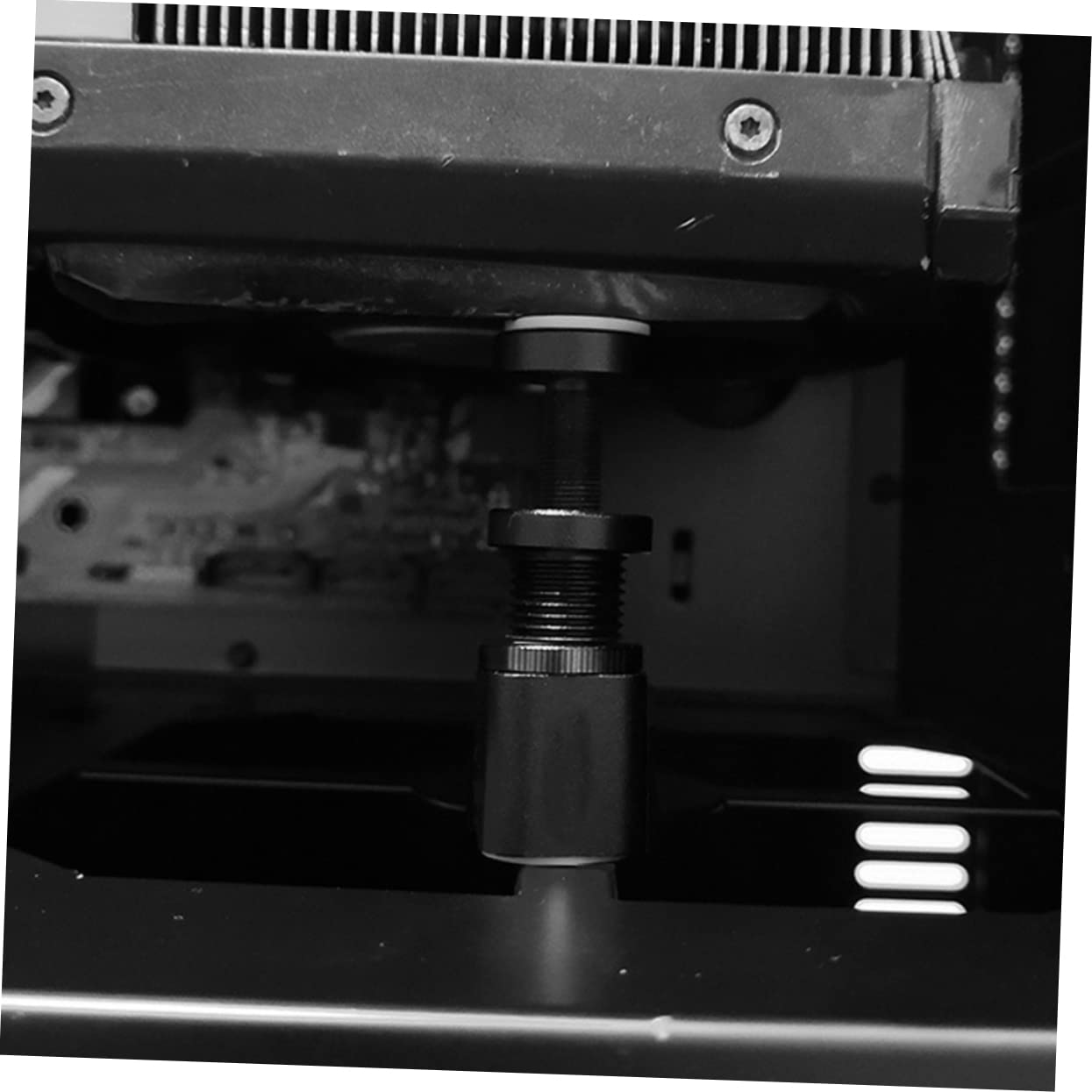 Gadpiparty 5pezzi Supporto Magnetico Per Gpu Staffa Antisag Per Schede Grafiche Con Base Magnetica e Protezione Accessorio Per Computer Gaming Vc