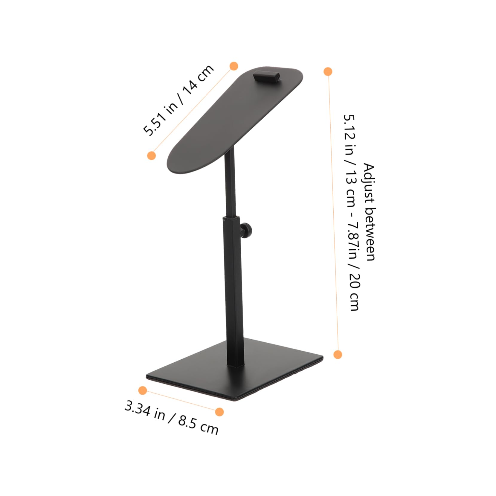 5 Piezas Soporte De Exhibición De Zapatos Ajustable, Expositor De Aleación para Tacones Altos, Sandalias Y Calzado Deportivo, Ideal para Tiendas Y Centros Comerciales (Negro)