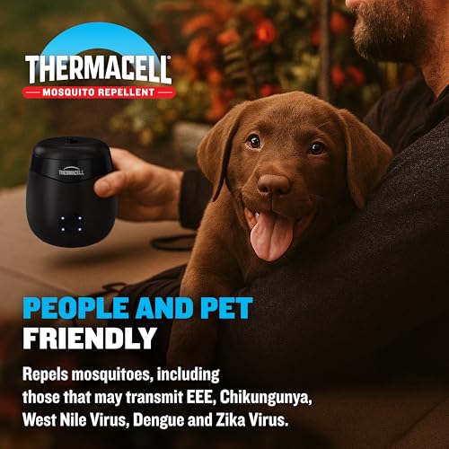Image of Thermacell E-Series Rechargeable Mosquito Repeller with 20' Mosquito Protection Zone; Bug Spray Alternative; Scent Free
