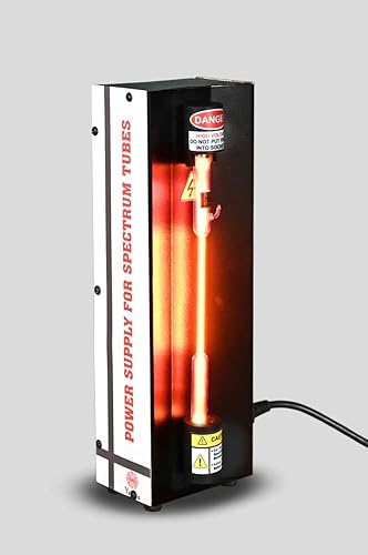Miniatura 2 de YANTRA Yantra - Fuente de alimentación de tubo de espectro CA de 110 V con control de intensidad y kit de análisis espectral de tubo de descarga de