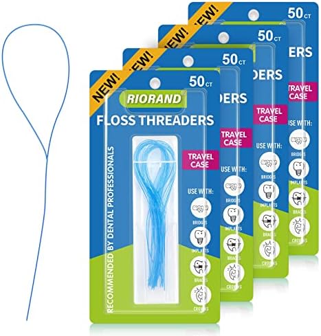 Amazon.com : RioRand Floss Threaders,Essential Tool for Maintaining ...