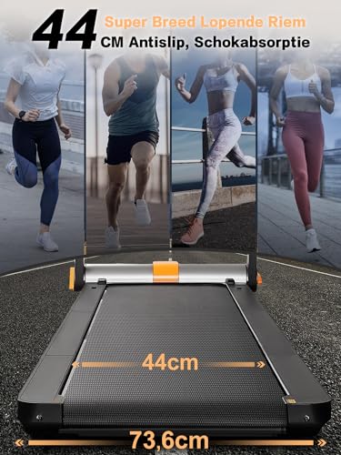 WalkingPad MC11 Elektrische loopband voor thuis, loopband inklapbaar met ruim loopgebied 44x120cm, walking pad tot 12 km/u met LED-display, APP en tabletstandaard Geschikt voor thuis en op kantoor - Afbeelding 4