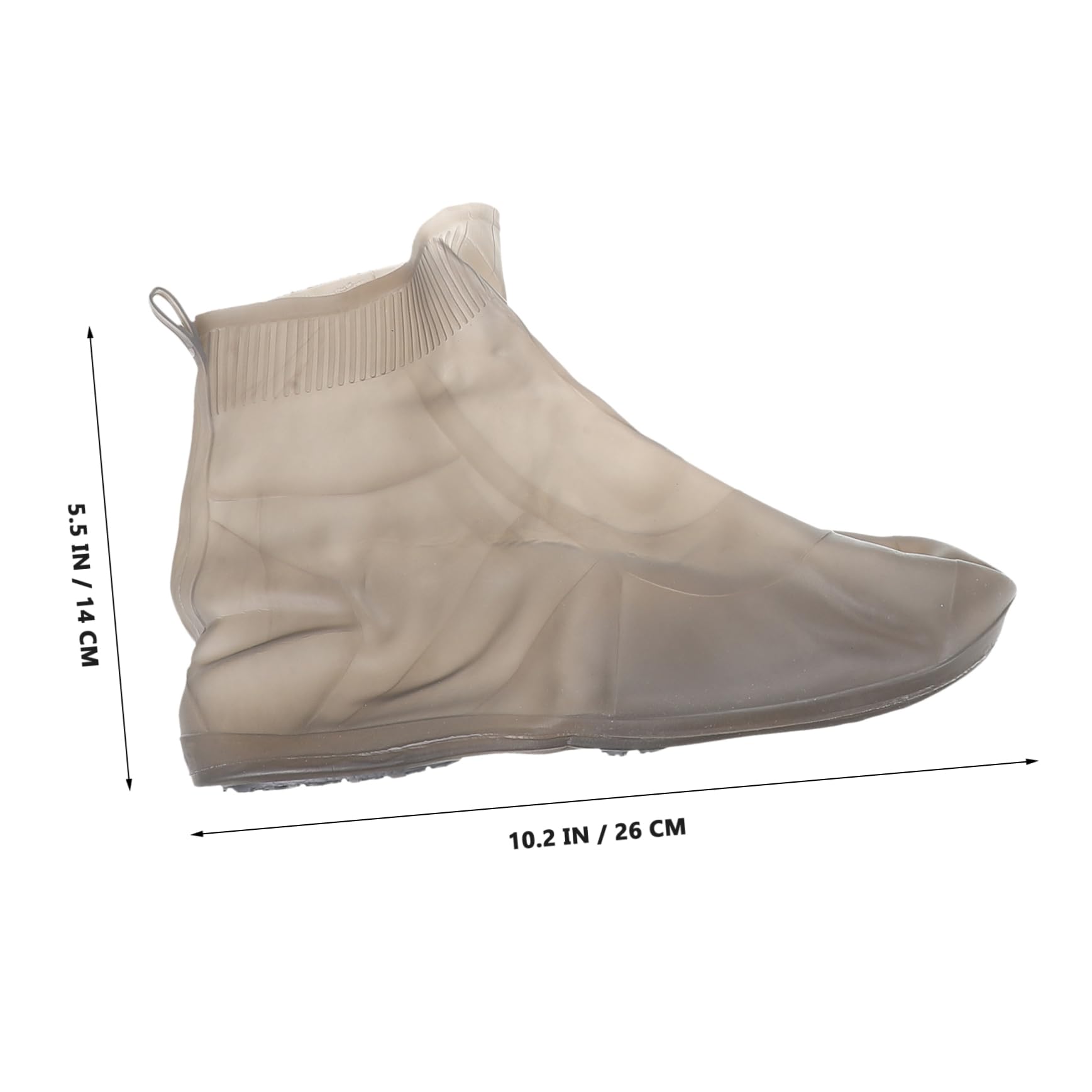 FRCOLOR Elastic Fit Rain Shoes Covers Waterproof for Men/women Silicone Rain Boot Covers Rainproof