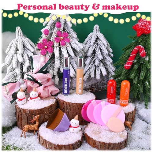 Beauty Advent Calendar Gifts for Women, 24pcs Spa Pamper Gift Sets Bubble Bath Countdow Calendar, Skincare Xmas Secret Santa Gift Basket for Her Mum Wife Best Friend Family - Image 8