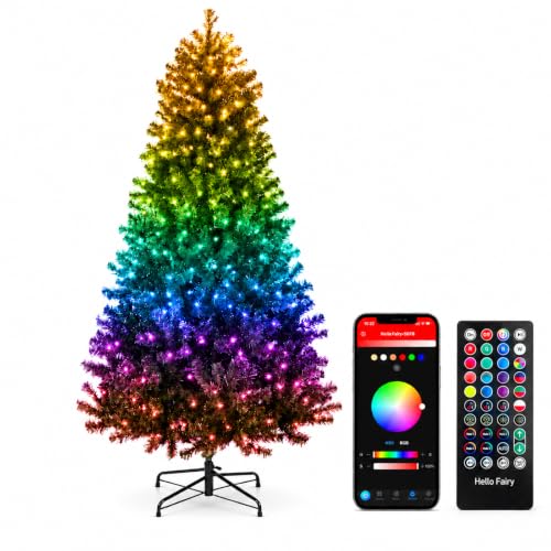 Avatar Controls 6FT Smart Pre-Lit Christmas Tree, 270 RGB LEDs