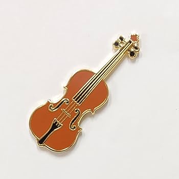 楽器モチーフ ピンバッジ 4個セット 楽器モチーフ ピンバッジ 4個セット