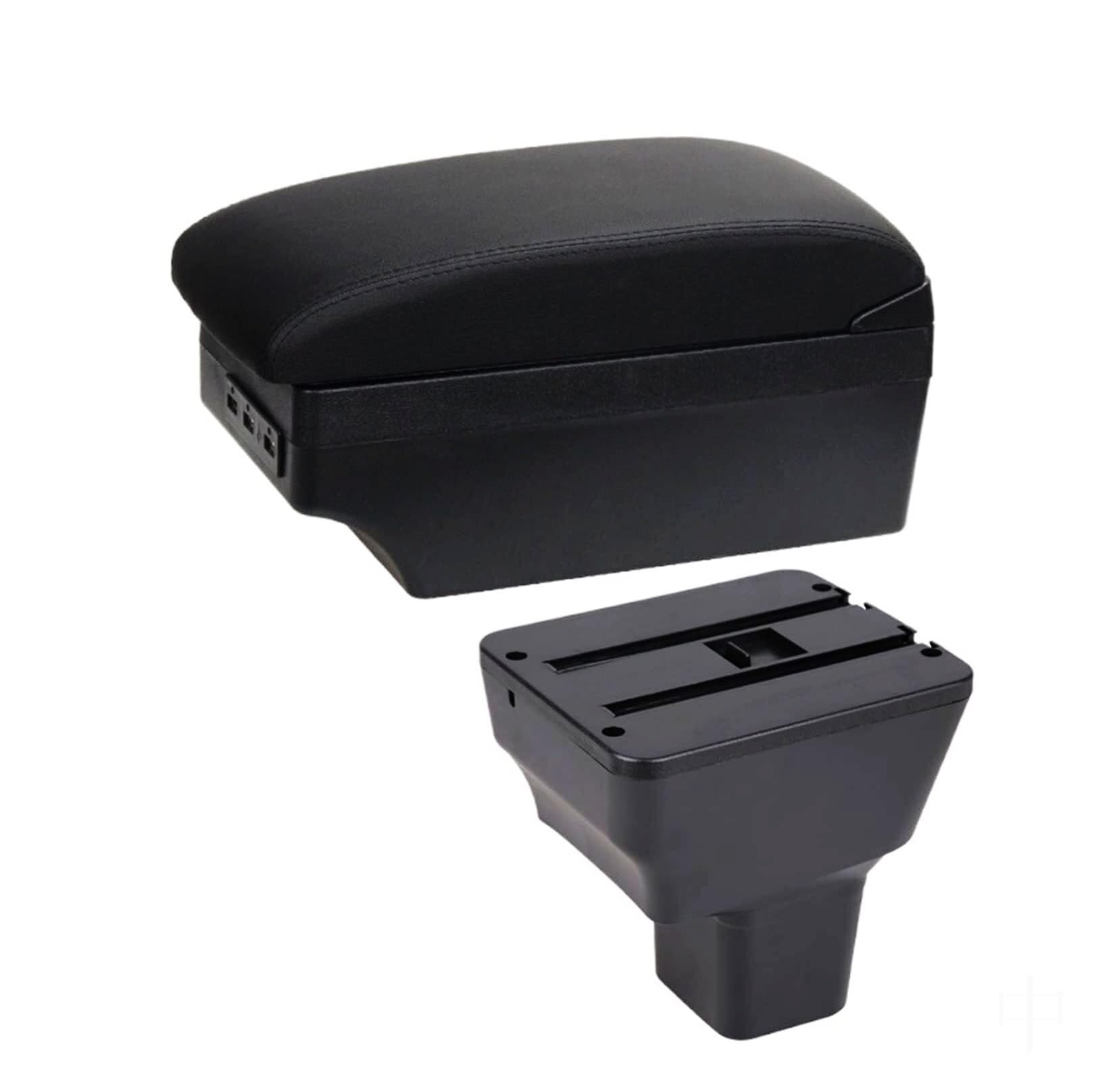 Centre Console For Nissan For Versa & For Almera 2020-2021 Armrest Storage For Box with USB