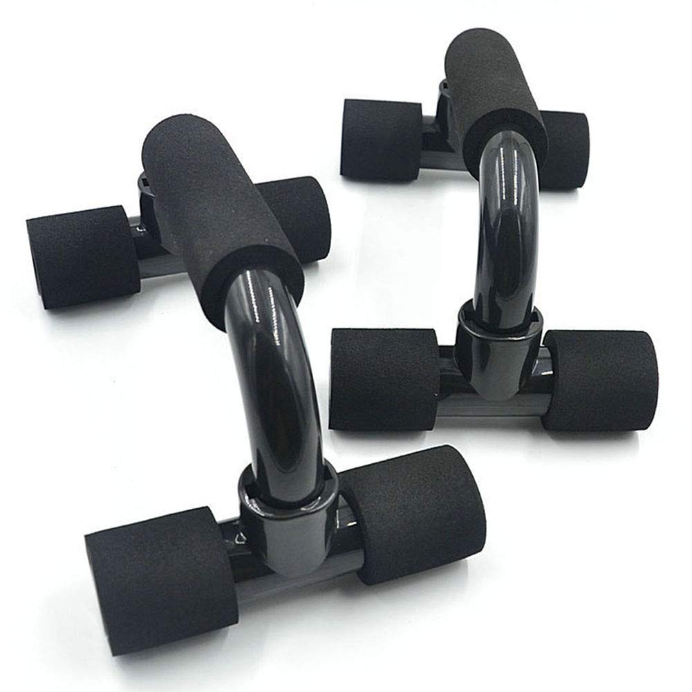 Push Up Bars - Workout Stands Pushup Handle with Ergonomic Cushioned Foam Grip - Workout for Home Gym & Traveling Fitness - Muscle Ups, Pull Ups & Strength Training