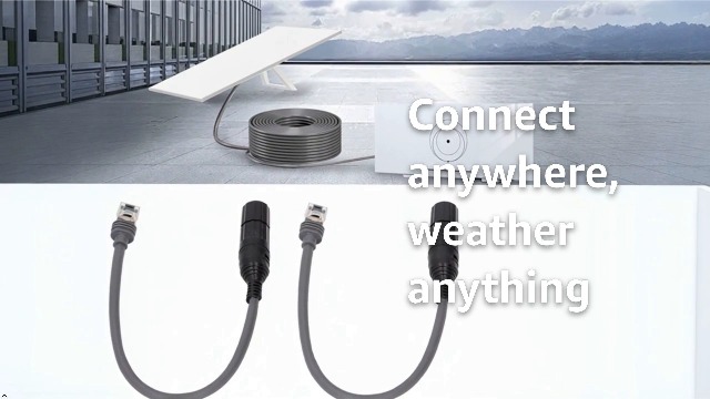 2 Adattatori Cavo Gen3 SPX A RJ45 - 1200 Mbps, 26 AWG, Impermeabili, Per Cavo Satellitare Rettangolare E Rete Ethernet