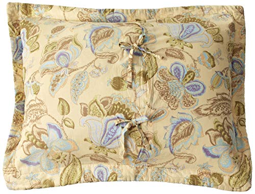 Image of Greenland Home Fashions 100% Cotton Authentic Patchwork Quilted Daybed Set, 5 Piece, Blooming Prairie