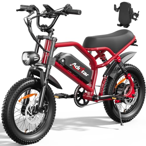 ADISTAR 16" Electric Bike,Peak 1500W,65 Miles Range,748.8Wh image 3