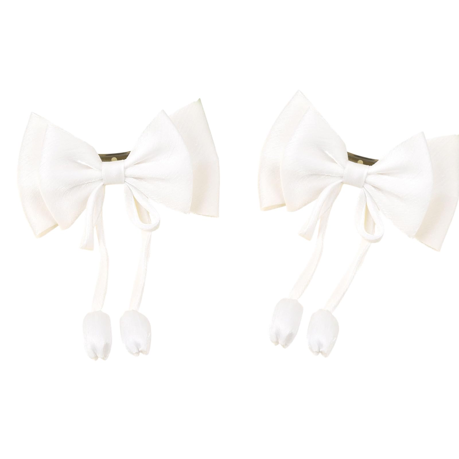 Zxfdsfdbnm 2Pcs Curtain Tieback Sweet Bows Window Curtain Bind Holdback Buckles Clips Drapery Holders Decorative Curtains Holdbacks Tiebacks for Drapes