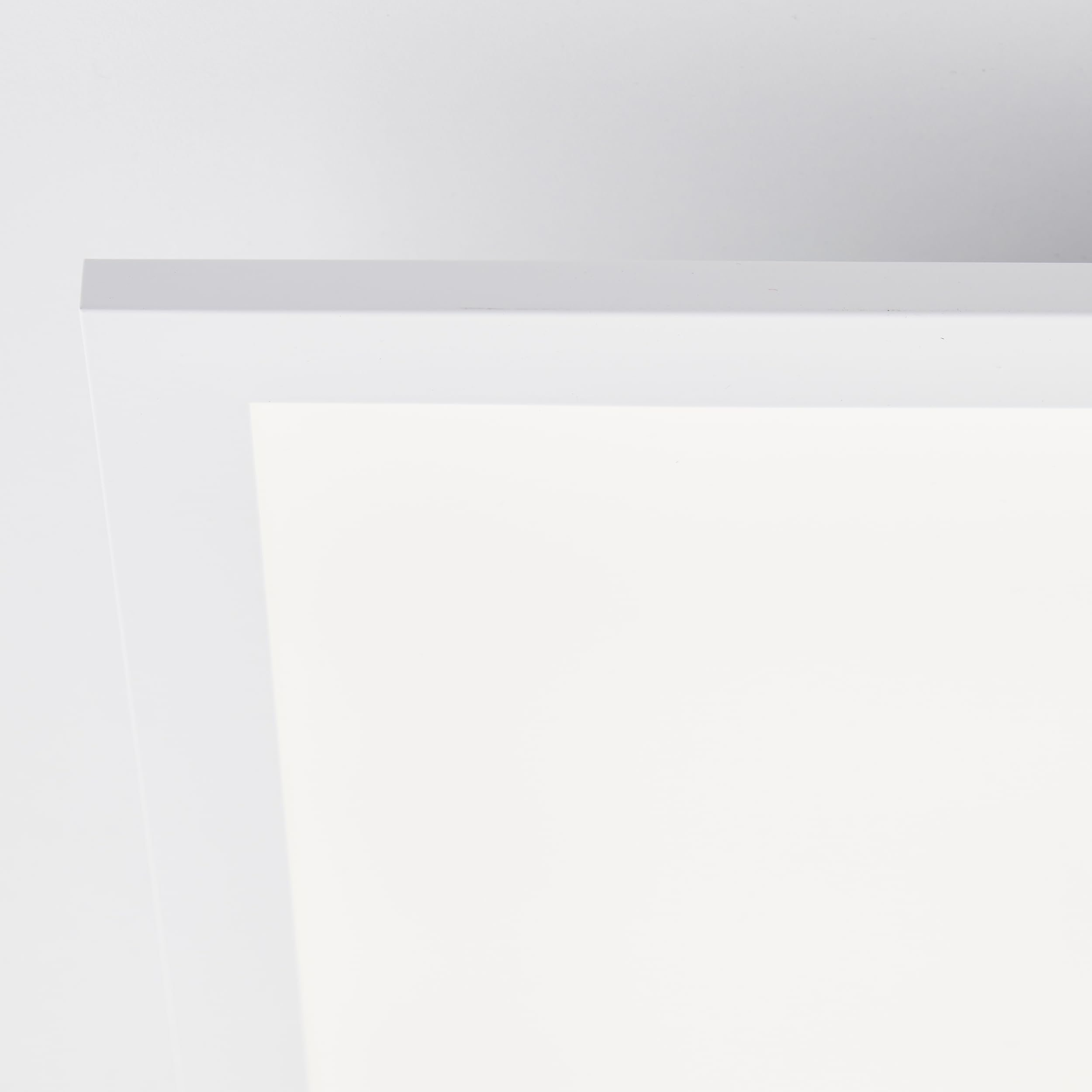 Lightbox Basic LED pannello a superficie | 45 x 45 cm | pannello a parete e | Pannello da soffitto a LED, 45x45 cm, 2800 lm, 4000 K, alluminio, bianco