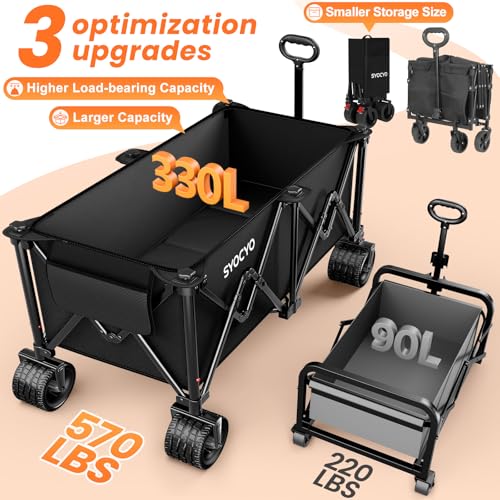 Heavy Duty Folding Wagon Cart