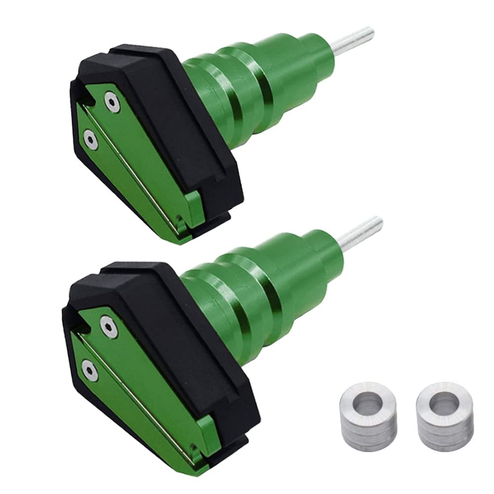 Photo 1 of **MISSING PARTS**
Motorcycle Frame Sliders Guard Crash Engine Fairing Falling Protector CNC Compatible with Kawasaki Ninji650 ER6N/6v(Green)