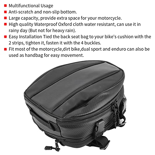 Sac de queue de moto extensible Cocoarm avec dessous antidérapant