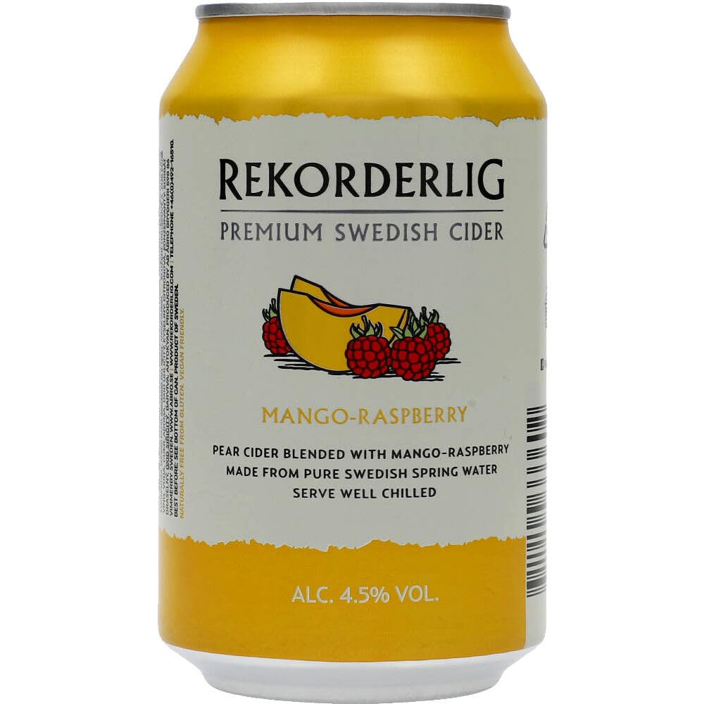 Rekorderlig Mango Raspberry 4,5% 12x 0,33 ltr. | erfrischend fruchtig lecker sommerlich