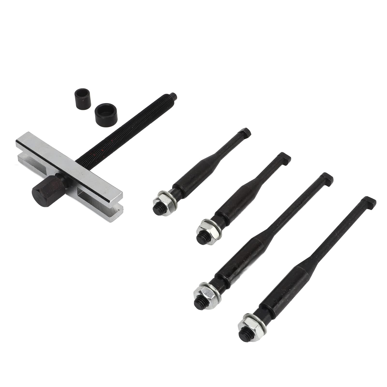 Jeu d'Extracteur de Volant, Outils Universels d'Extraction de Volant de Voiture, Acier Carbone Anodisé et Traité Thermiquement avec Boîte de Rangement, Haute Résistance pour Mainte
