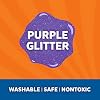 Elmer's Liquid Glitter Glue, Washable, Purple, 6 Ounces, 1 Count - Great For Making Slime