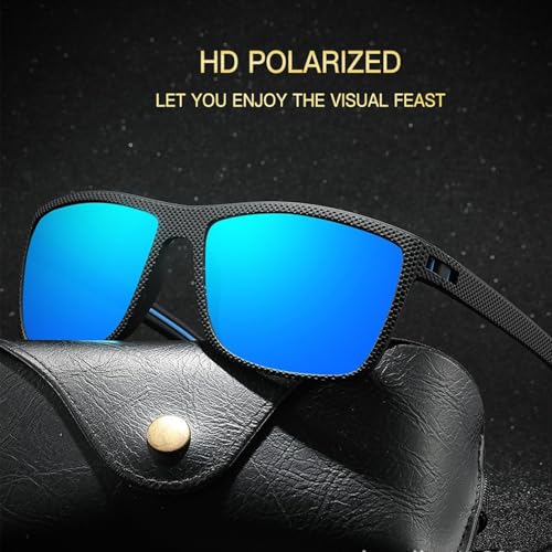 Polarized Sunglasses Men Polarized Sunglasses Lightweight Sun Glasses with UV Protection for Driving Fishing2