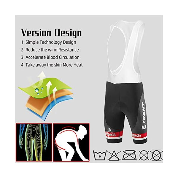Men's Cycling Jersey Set Professional Bicycle Team Short Sleeve